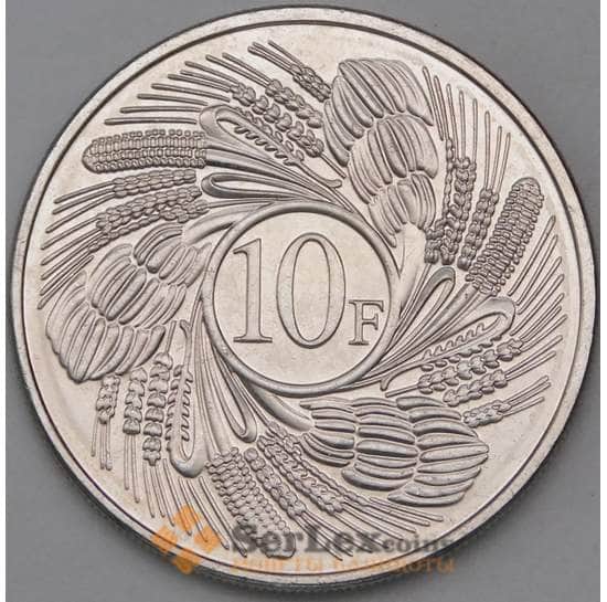 Бурунди монета 10 франков 2011 КМ21 UNC арт. С00151