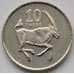 Монета Ботсвана 10 тхебе 1998-2013 КМ27 UNC Фауна арт. С00139