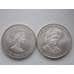 Монета Тристан-да-Кунья 50 пенсов 2000 Королева Мать КМ10 арт. С00247