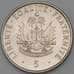 Монета Гаити 5 сентимов 1997 КМ154а UNC арт. С00161