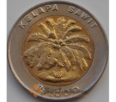 Монета Индонезия 1000 рупий 1996 2000 КМ56 UNC арт. C00190