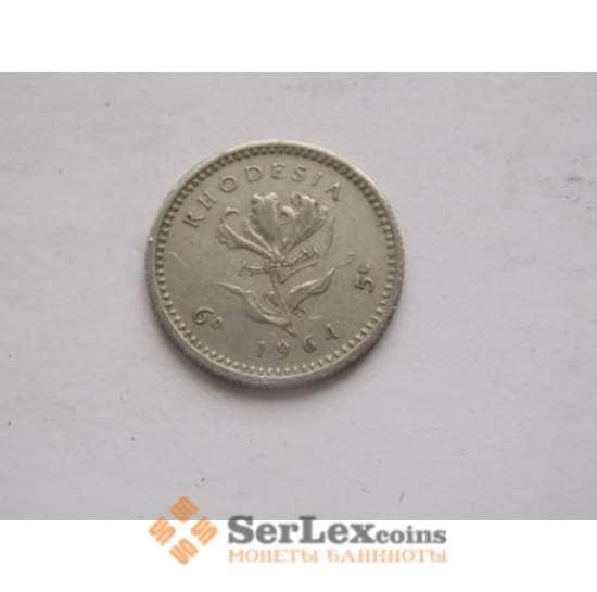Родезия 5 центов 1964 КМ1 VF арт. C00099