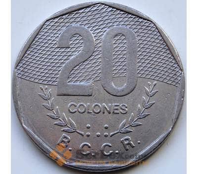 Монета Коста-Рика 20 колон 1983 КМ216.1 VF арт. С00100