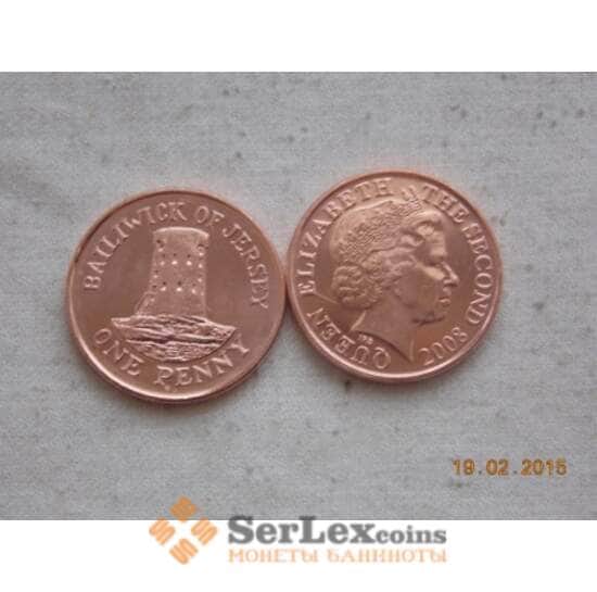 Джерси 1 пенни 1998-2016 КМ103 UNC арт. C00180