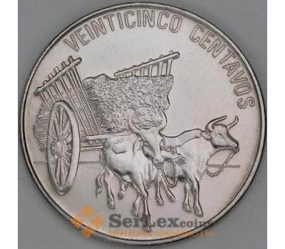 Монета Доминиканская республика 25 сентаво 1991 КМ71.1 UNC арт. C00185