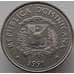 Монета Доминиканская республика 25 сентаво 1991 КМ71.1 UNC арт. C00185