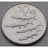 Исландия 10 крон 1996-2008 unc КМ29.1а арт. C00192