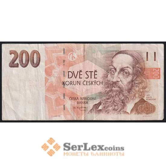 Чехия банкнота 200 крон 1998 Р19 VF арт. 47861
