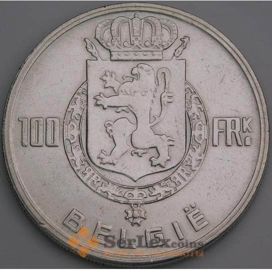 Бельгия 100 франков 1948 КМ139 XF Belgie  арт. 16149