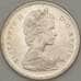 Монета Канада 10 центов 1968 КМ72 UNC Серебро (J05.19) арт. 18203