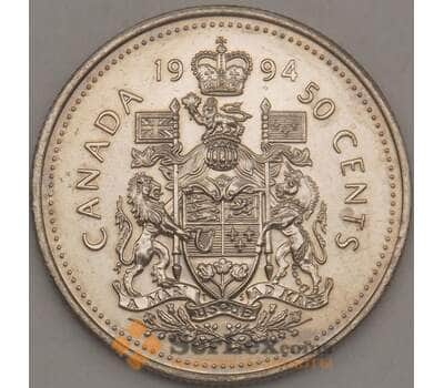 Монета Канада 50 центов 1994 UNC арт. 21709