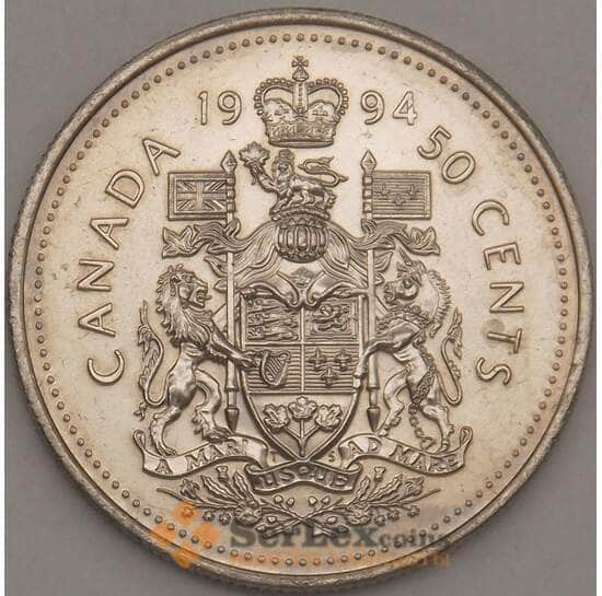Канада 50 центов 1994 UNC арт. 21709