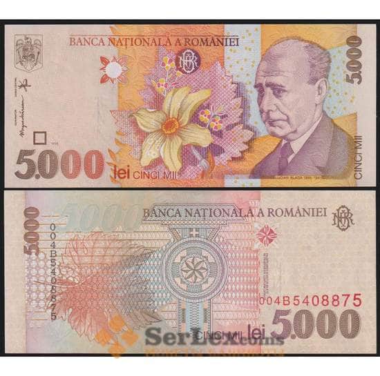 Румыния банкнота 5000 лей 1998 Р107 UNC арт. 48353
