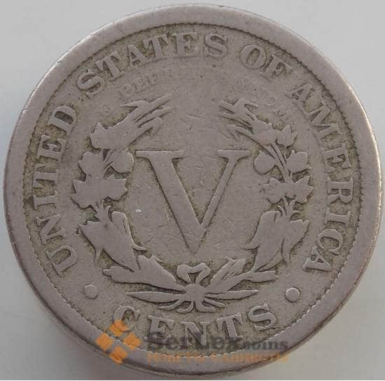 США 5 центов 1897 KM112 F арт. 14681