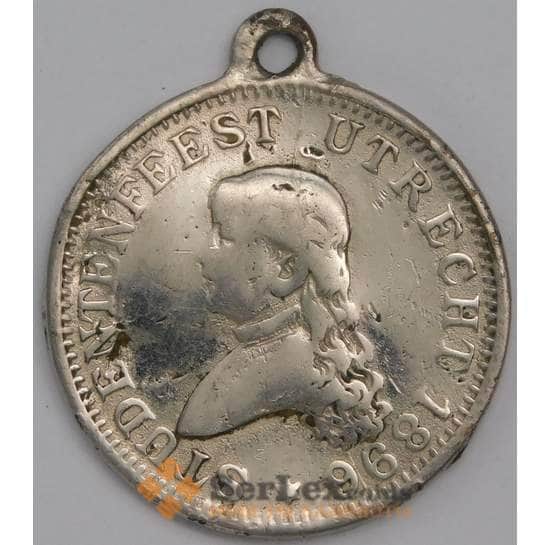 Нидерланды медаль 1896 Сувенирный магазин "костяной клык" арт. 41592