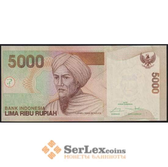 Индонезия банкнота 5000 рупий 2013 Р142о UNC арт. 48811