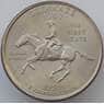 США 25 центов 1999 P КМ293 aUNC Делавер (J05.19) арт. 17316