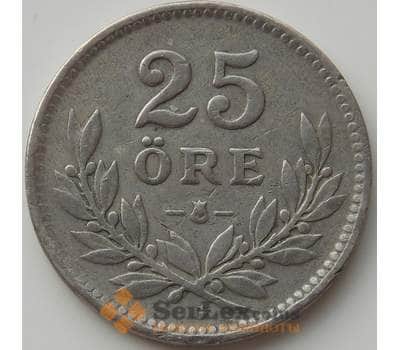 Монета Швеция 25 эре 1930 G КМ785 VF арт. 11878