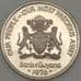 Монета Гайана 25 центов 1976 КМ40 Proof (n17.19) арт. 20005