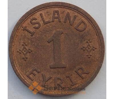 Монета Исландия 1 эйре 1940 КМ5 aUNC (J05.19) арт. 17487