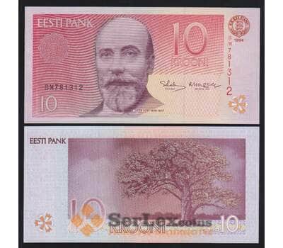 Эстония 10 крон 1994 Р77 UNC арт. 53951
