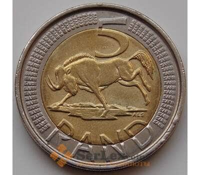 Монета Южная Африка ЮАР 5 рэнд (ранд) 2012 КМ555 AU арт. 8216