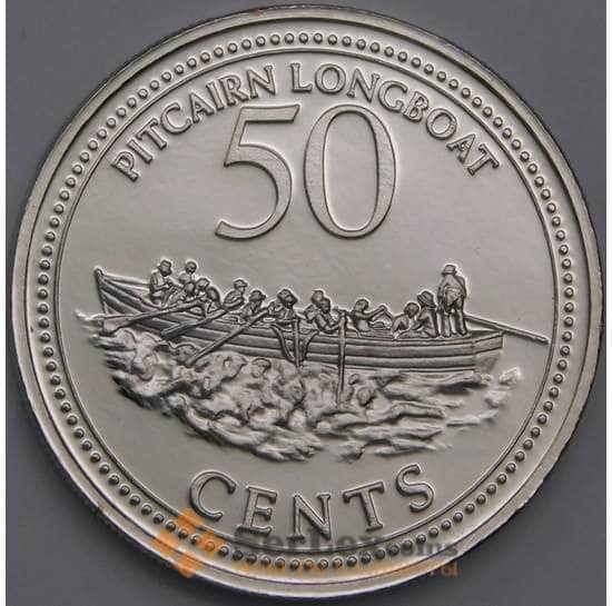 Питкэрн острова монета 50 центов 2009 КМ57 BU арт. 42419