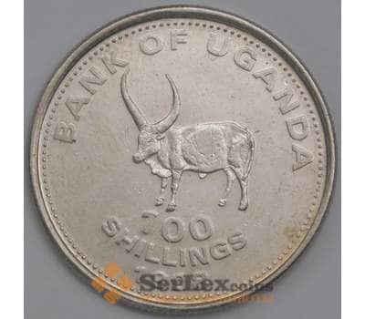 Уганда монета 100 шиллингов 1998 КМ67 XF арт. 41395