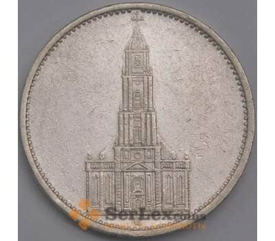 Германия монета 5 марок (рейхсмарок) 1934 E КМ83 VF  арт. 42744