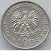 Монета Польша 100 злотых 1988 Y183 UNC  Королева Ядвига (J05.19) арт. 15706