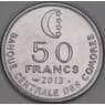 Коморские острова 50 франков 2013 КМ16b UNC арт. 52933