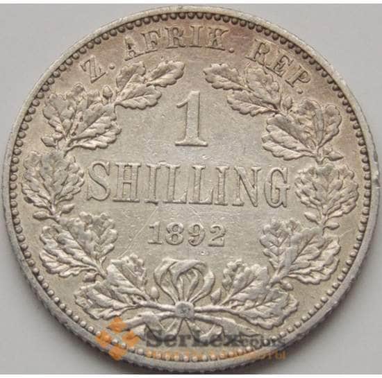 Южная Африка ЮАР 1 шиллинг 1892 КМ5 VF  арт. 7913