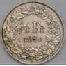 Швейцария монета 1/2 франка 1920 КМ23 XF арт. 44522