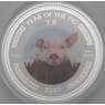 Камбоджа 3000 риелей 2007 КМ138 Proof Год Свиньи арт. 28626
