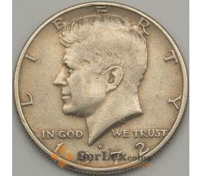 Монета США 1/2 доллара 1972 D КМА202b XF арт. 18748