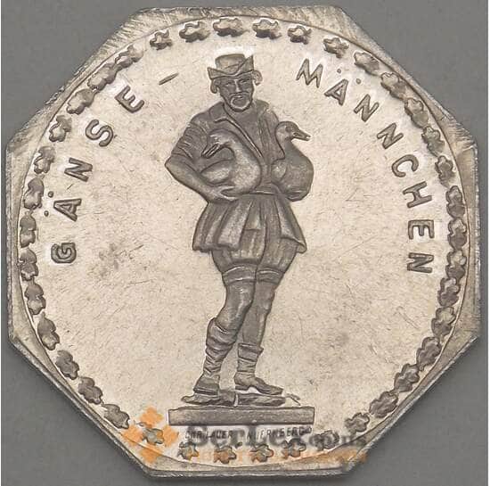 Германия Нюрнберг 20 пфеннигов 1921 Proof GANSE MANNCHEN (j05.19) арт. 19948