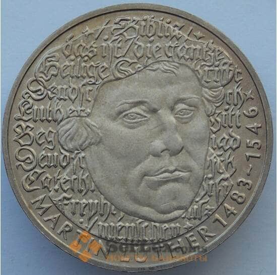 Германия 5 марок 1983 КМ159 UNC Мартин Лютер (J05.19) арт. 16296