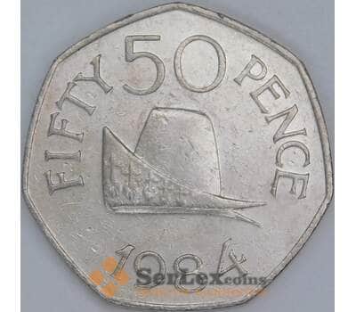 Гернси 50 пенсов 1984 КМ34 VF арт. 56668