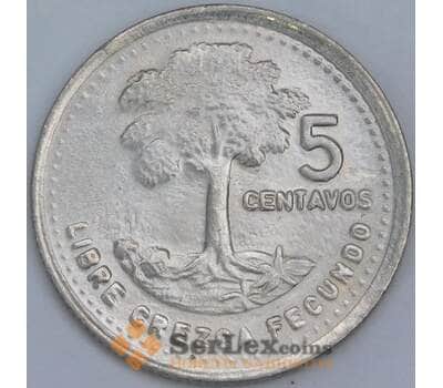 Гватемала 5 сентаво 1991 КМ276.4 UNC арт. 57556