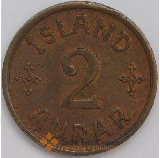 Исландия 2 эйре 1942 КМ6.2 AU арт. 39796