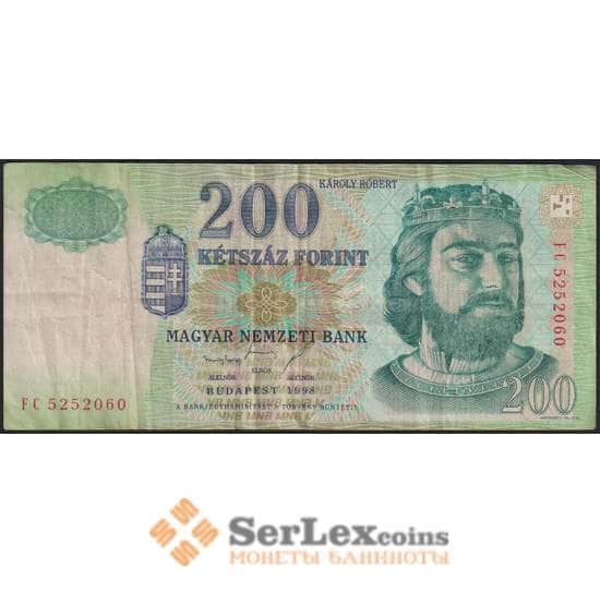 Венгрия банкнота 200 форинтов 1998 Р178 VF арт. 48305