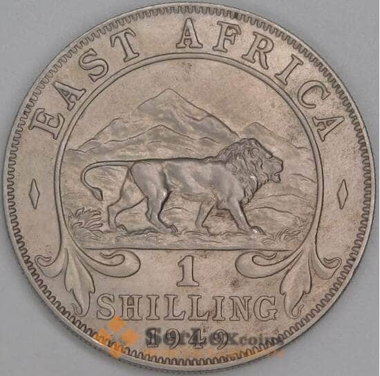 Британская Восточная Африка 1 шиллинг 1949 КМ31 AU арт. 55001