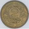Франция 2 франка 1938 КМ886 XF арт. 56942