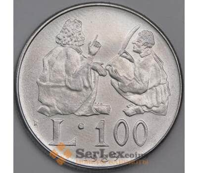 Сан-Марино 100 лир 1989 КМ237 UNC Шестнадцать веков истории арт. 41554