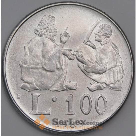 Сан-Марино монета 100 лир 1989 КМ237 UNC Шестнадцать веков истории арт. 41554