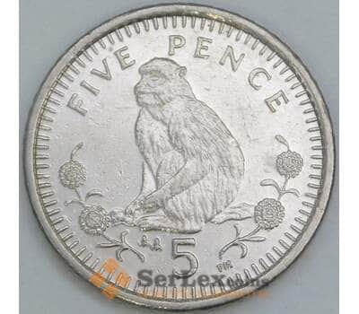 Гибралтар 5 пенсов 1998 КМ775 XF арт. 56420