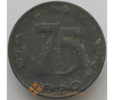 Германия Нотгельд 75 пфеннигов 1920 Ахен (J05.19) арт. 16557