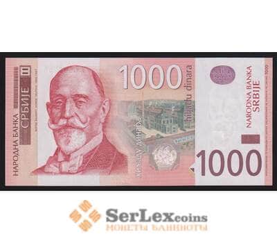 Сербия 1000 динаров 2014 Р60b UNC арт. 53785