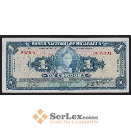 Никарагуа 1 кордоба 1954 Р99а VF арт. 52343