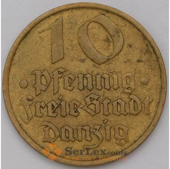 Данциг 10 пфеннигов 1932 КМ152 арт. 36730